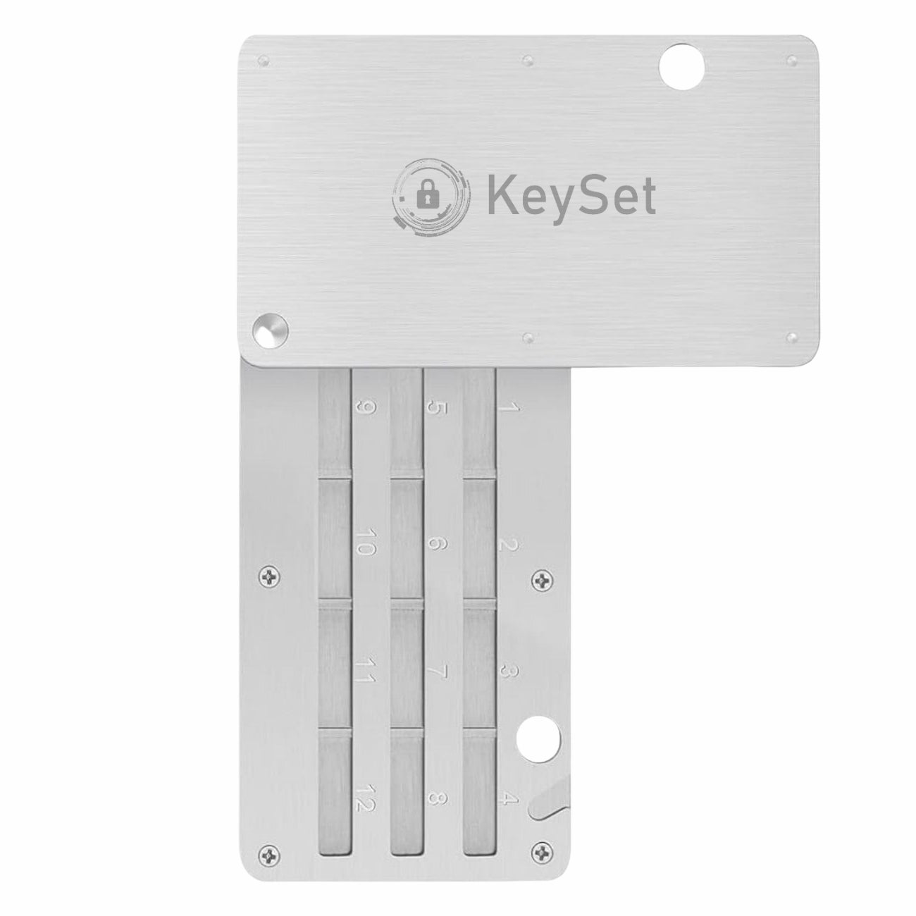 Crypto Seed Phrase Wallet 24 words Stainless Steel Compatible BIP39