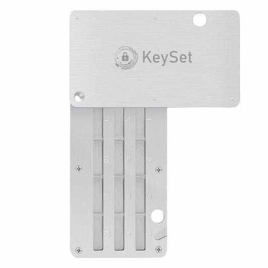 Crypto Seed Phrase Wallet 24 words Stainless Steel Compatible BIP39